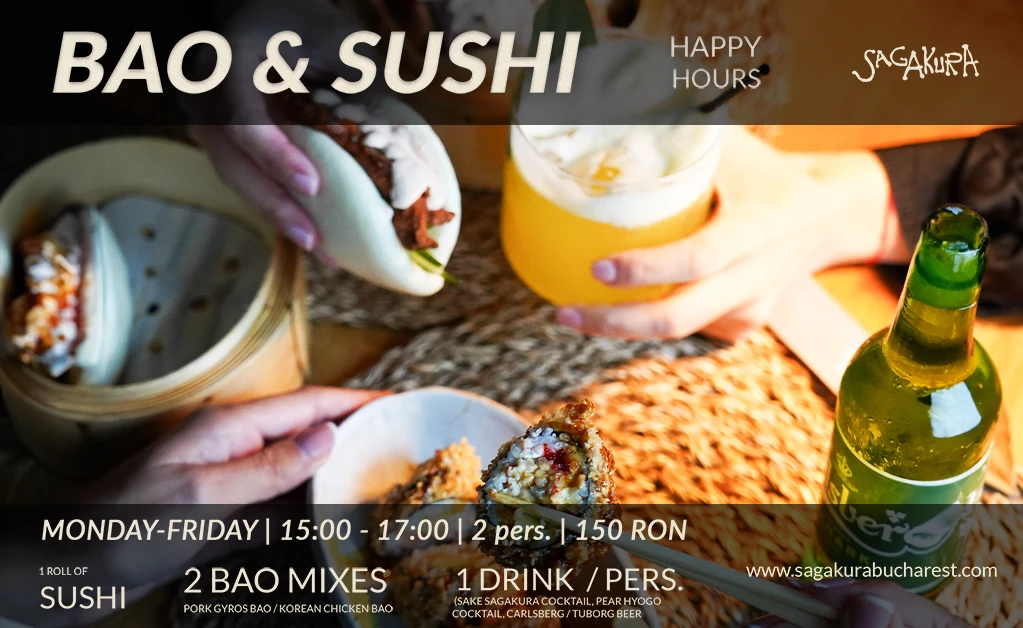 Bao & Sushi Happy Hours